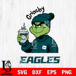 Philadelphia Eagles Grinchy Bougie Christmas Svg Eps Dxf Png File,Cricut svg files, Digital Download, Instant Download