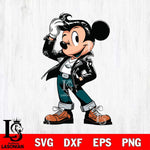 Philadelphia Eagles Handsome Mickey Mouse Svg Eps Dxf Png File, Digital Download, Instant Download