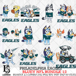 Philadelphia Eagles NFL Bundle 12 Svg Eps Dxf Png File, Digital Download, Instant Download