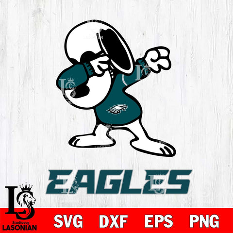 Philadelphia Eagles Snoopy Sport 3 Svg Eps Dxf Png File, NFL svg, Digital Download, Instant Download