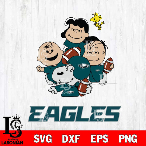 Philadelphia Eagles Snoopy Sport 4 Svg Eps Dxf Png File, NFL svg, Digital Download, Instant Download