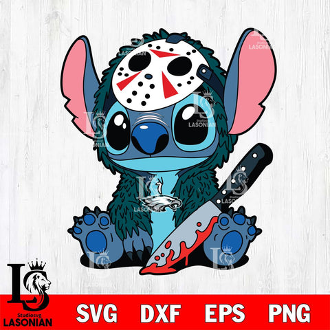 Philadelphia Eagles Stitch Jason Voorhees Svg Eps Dxf Png File, NFL svg, Digital Download, Instant Download