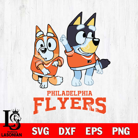 Philadelphia Flyers Bluey Chilli Mode Dance Svg Eps Dxf Png File, Digital Download, Instant Download