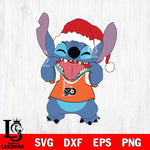 Philadelphia Flyers Christmas Stitch Disney Svg Eps Dxf Png File, Digital Download, Instant Download