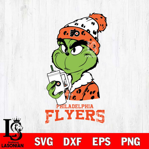 Philadelphia Flyers Grinch Bougie Leopard Svg Eps Dxf Png File, Digital Download, Instant Download