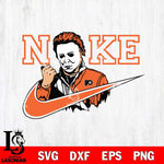 Philadelphia Flyers Michael Myers Nike Svg Eps Dxf Png File, Digital Download, Instant Download