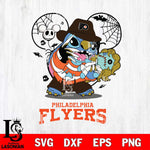 Philadelphia Flyers Stitch Freddy Krueger Halloween Svg Eps Dxf Png File, Digital Download, Instant Download