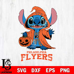 Philadelphia Flyers Stitch Horror Svg Eps Dxf Png File, NHL svg, Digital Download, Instant Download