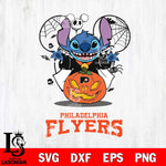 Philadelphia Flyers Stitch Horror Halloween Svg Eps Dxf Png File, Digital Download, Instant Download