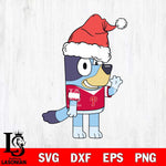 Philadelphia Phillies Bluey Christmas Svg Eps Dxf Png File, Digital Download, Instant Download