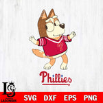 Philadelphia Phillies Chilli Dance Svg Eps Dxf Png File, Digital Download, Instant Download