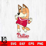 Philadelphia Phillies Chilli Dance Sport Svg Eps Dxf Png File, Digital Download, Instant Download