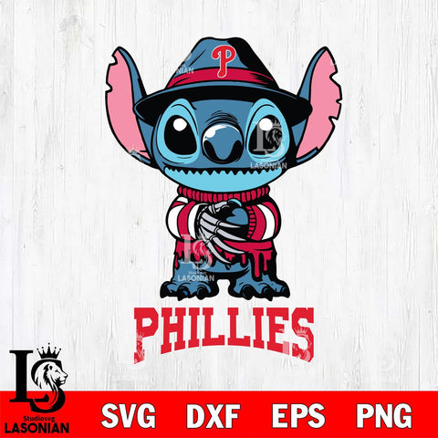 Philadelphia Phillies Stitich Freddy Krueger Svg Eps Dxf Png File, MLB svg, Digital Download, Instant Download