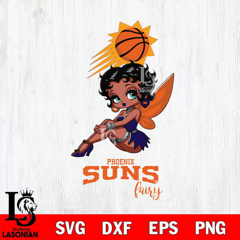 Phoenix Suns Beauty Black Fairy Betty Boop