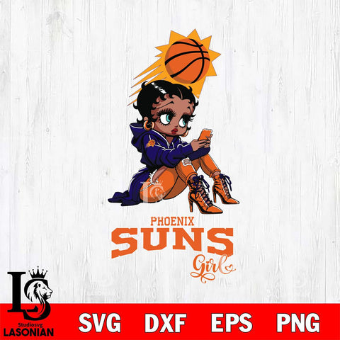 Phoenix Suns Beauty Black Fan Girl Football