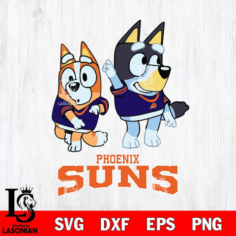 Phoenix Suns Bluey Chilli Mode Dance Svg Eps Dxf Png File, Digital Download, Instant Download