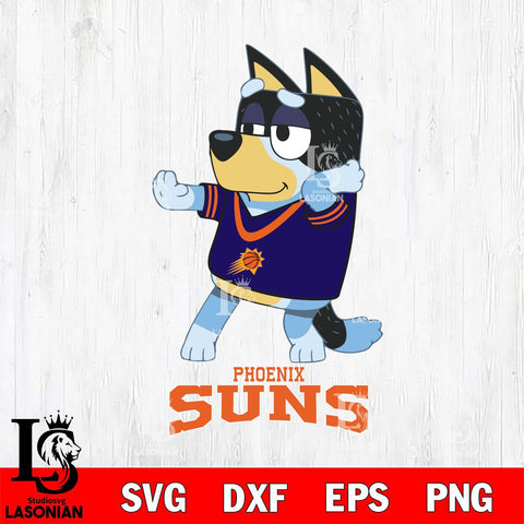 Phoenix Suns Bluey Dad Dance Svg Eps Dxf Png File, Digital Download, Instant Download