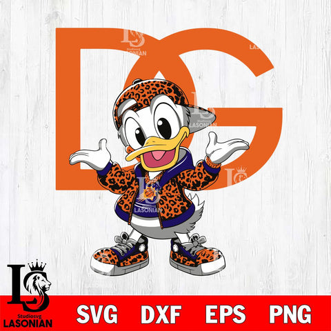 Phoenix Suns Dolce And Gabbana Donald Duck Disney Svg Eps Dxf Png File, Digital Download, Instant Download