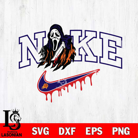 Phoenix Suns Ghostface Nike Svg Eps Dxf Png File, Digital Download, Instant Download