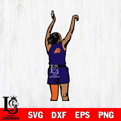 Phoenix Suns Girl Basketball Svg Eps Dxf Png File, Digital Download, Instant Download