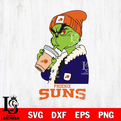 Phoenix Suns Grinch Bougie Football Svg Eps Dxf Png File, Digital Download, Instant Download