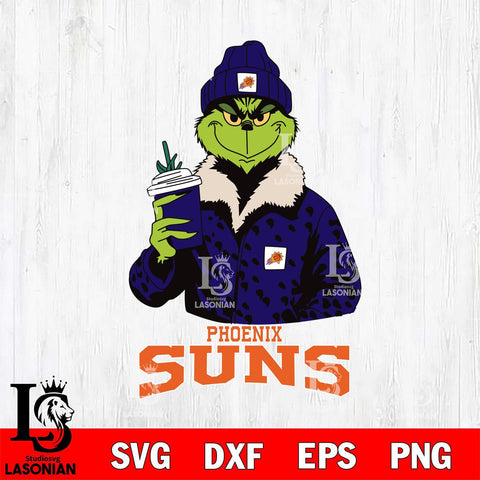 Phoenix Suns Grinch Leopard Svg Eps Dxf Png File, Digital Download, Instant Download