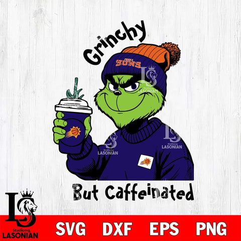 Phoenix Suns Grinchy But Caffeinated Svg Eps Dxf Png File, Digital Download, Instant Download