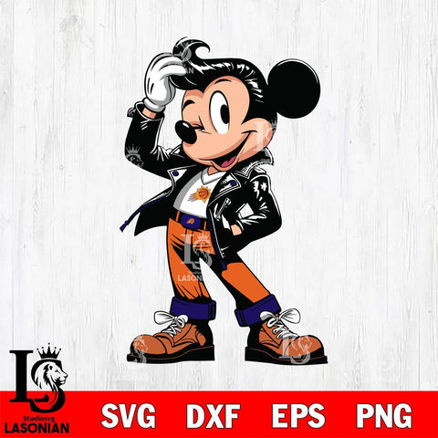 Phoenix Suns Handsome Mickey Mouse Svg Eps Dxf Png File, Digital Download, Instant Download