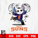 Phoenix Suns Stitch jason voorhees Halloween Svg Eps Dxf Png File, Digital Download, Instant Download