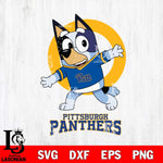 Pittsburgh Panthers Bandit Heeler Rugby Svg Eps Dxf Png File, Digital Download ,Instant Download, Cricut File