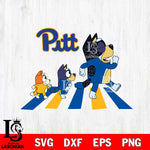 Pittsburgh Panthers Bluey 6 Svg Eps Dxf Png File, Digital Download, Instant Download