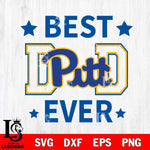 Pittsburgh Panthers Father Day Best Dad Ever Svg Eps Dxf Png File, Digital Download, Instant Download