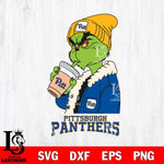 Pittsburgh Panthers Grinch Bougie Football Svg Eps Dxf Png File, Digital Download, Instant Download