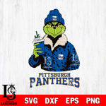 Pittsburgh Panthers Grinch Leopard Svg Eps Dxf Png File, Digital Download, Instant Download