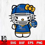 Pittsburgh Panthers Hello Kitty sport 6 Svg Eps Dxf Png File, NCAA svg, Digital Download, Instant Download