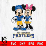 Pittsburgh Panthers Mickey Minnie Mouse Helmet Svg Eps Dxf Png File, NCAA svg , File Cut , Digital Download , Instant Download, Cut Svg Files