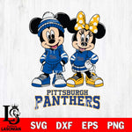 Pittsburgh Panthers Mickey Minnie Rugby Hoodie Svg Eps Dxf Png File, NCAA svg , File Cut , Digital Download , Instant Download, Cut Svg Files