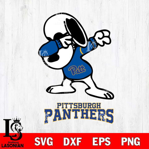 Pittsburgh Panthers Snoopy Sport 3 Svg Eps Dxf Png File, Digital Download