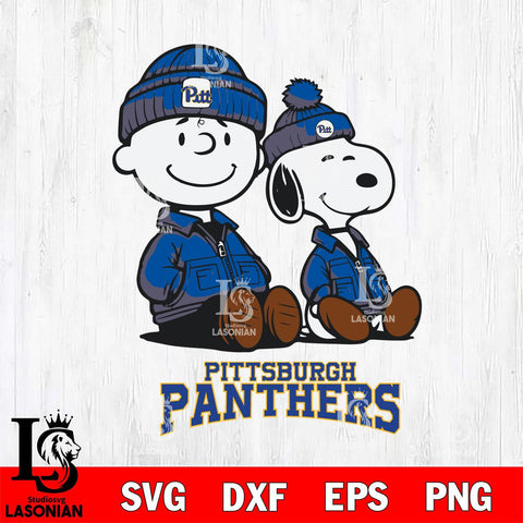 Pittsburgh Panthers Snoopy Sport 6 Svg Eps Dxf Png File, Digital Download