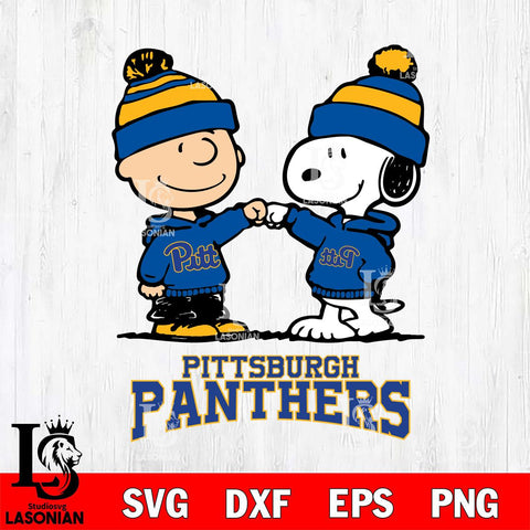 Pittsburgh Panthers Snoopy Sport 9 Svg Eps Dxf Png File, Digital Download