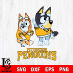 Pittsburgh Penguins Bluey Chilli Mode Dance Svg Eps Dxf Png File, Digital Download, Instant Download