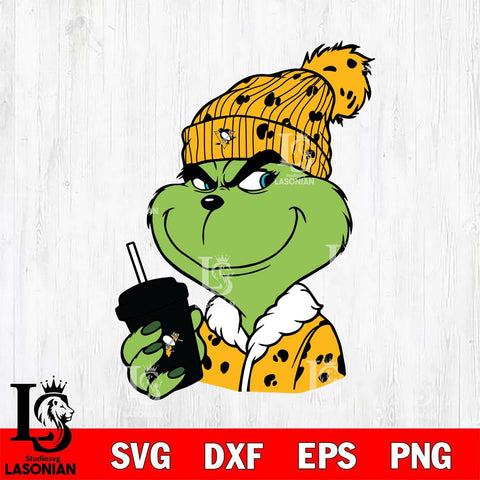 Pittsburgh Penguins Boujee Grinch 3 Svg Eps Dxf Png File, Digital Download, Instant Download