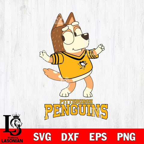 Pittsburgh Penguins Chilli Dance Svg Eps Dxf Png File, Digital Download, Instant Download