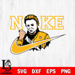 Pittsburgh Penguins Michael Myers Nike Svg Eps Dxf Png File, Digital Download, Instant Download