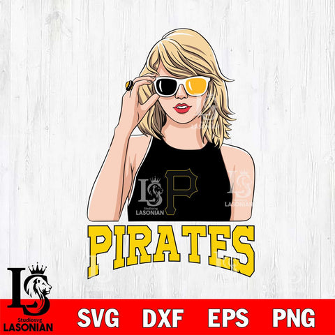 Pittsburgh Pirates And Taylor Swift Fan Svg Eps Dxf Png File, Digital Download, Instant Download