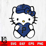 Pittsburgh Pirates Hello Kitty sport 4 Svg Eps Dxf Png File, Digital Download, Instant Download