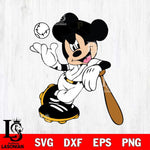 Pittsburgh Pirates Mickey Svg Eps Dxf Png File, Digital Download, Instant Download