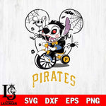 Pittsburgh Pirates Stitch Jigsaws Halloween Svg Eps Dxf Png File, Digital Download, Instant Download