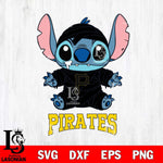 Pittsburgh Pirates Stitch Mummy Svg Eps Dxf Png File, MLB svg, Digital Download, Instant Download