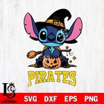 Pittsburgh Pirates Stitch witch Svg Eps Dxf Png File, MLB svg, Digital Download, Instant Download